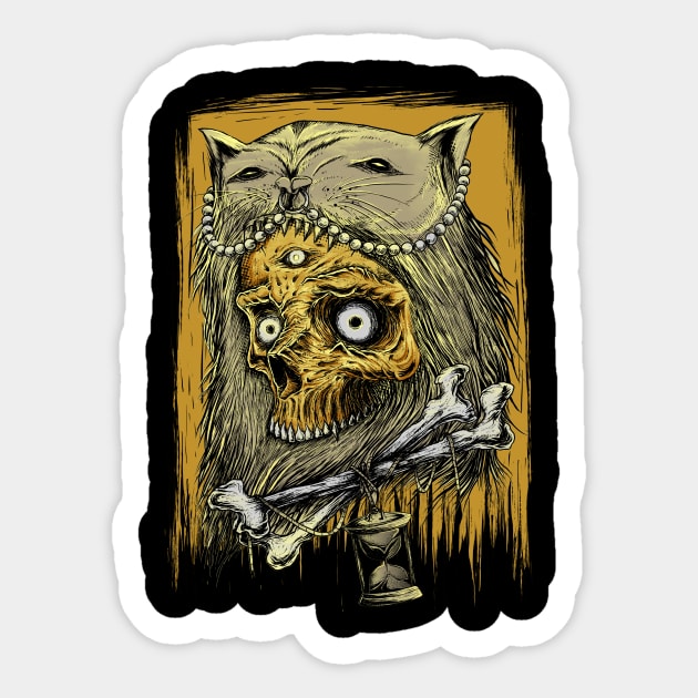 DEAD CHIEF Sticker by iqbalgarint